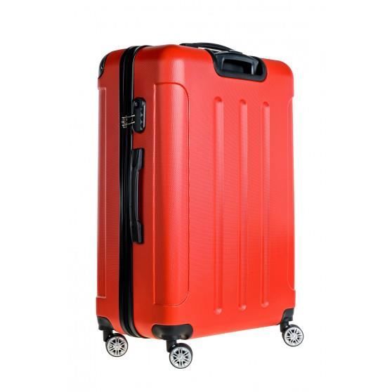 Valise Soute ChaCool - 45.5x28x67.5cm, ABS Léger, Serrure TSA, 4 Roues, Extensible, Noir