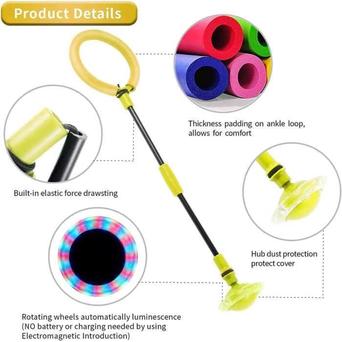 Corde à Sauter Sans Fil, Corde à Sauter Pondérée Portative De