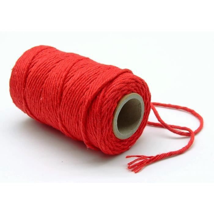 Ficelle De Cuisine HENDI 140m - Coton Écru, Pour Roulades, Saucisses, Rôtis - Filet Alimentaire 200g