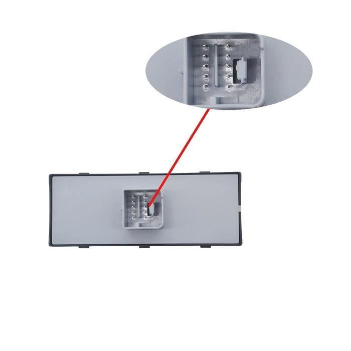 Pour Nterrupteur De Lève-vitre, Bouton De Commutateur De Fenetre Electrique 7e0959855a Pour Muvan T5 T6 2005 2009 Cote Conducteur 85533467