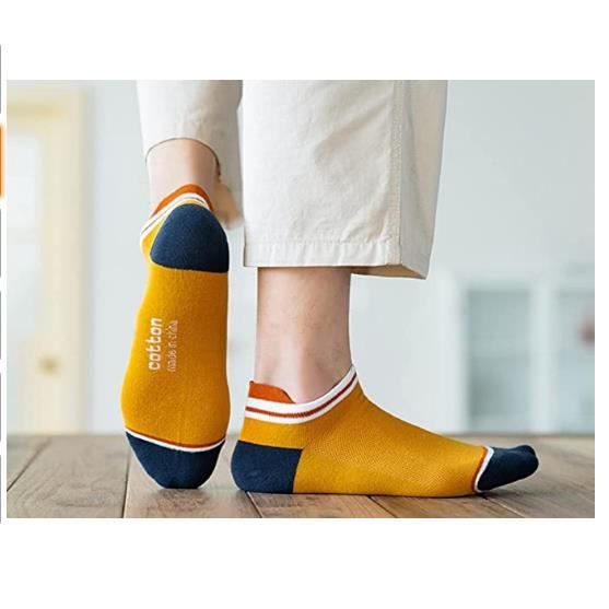 Cdiscount Lot Chaussettes Couleur Homme Chaussettes Basses Pour