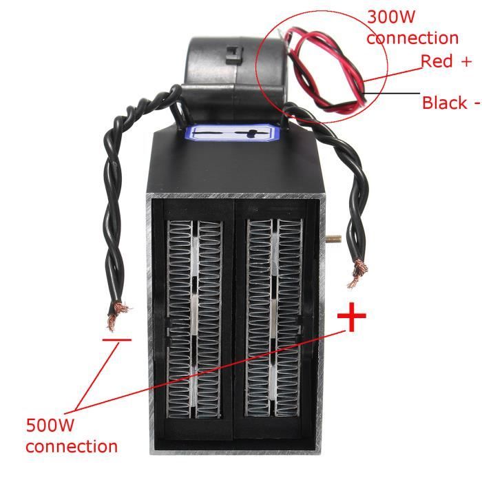 Chauffage Voiture 12V 300W En Céramique – Dégivre Et Chauffe En Quelques Minutes !