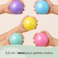 200 Balles Piscine a Balles - 5,5cm Boules pour Piscine à Boules - Bébé