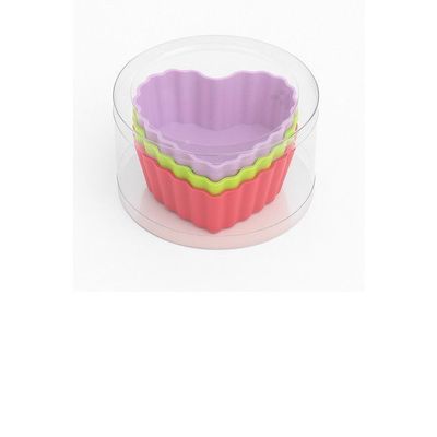 Moule En Silicone Forme Cœur - Pour Gâteaux, Bonbons, Bougies - Dimensions 26,7 X 17 Cm, Blanc