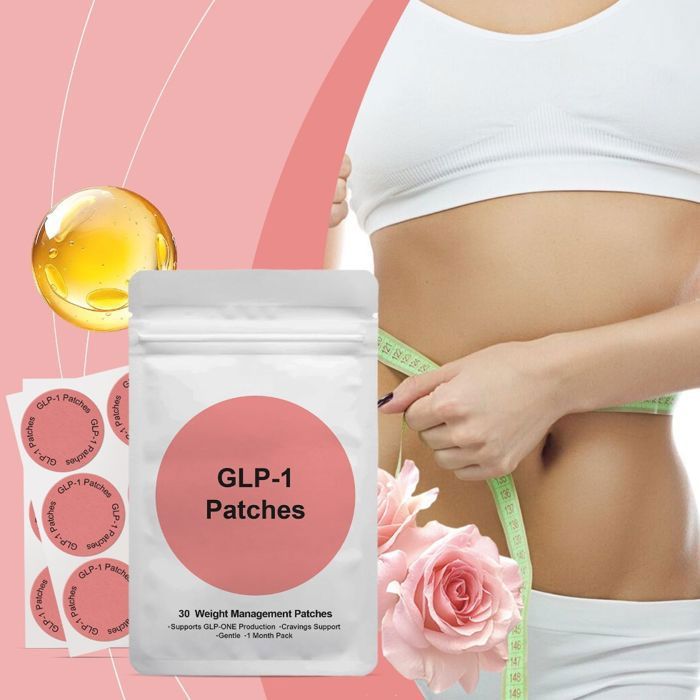 monier glp-1 patches GLP-1 Natural Support Patch – 60-Day Supply With Berberine & L-Glutamine –  Easy-Use Skin Patches For Wellness