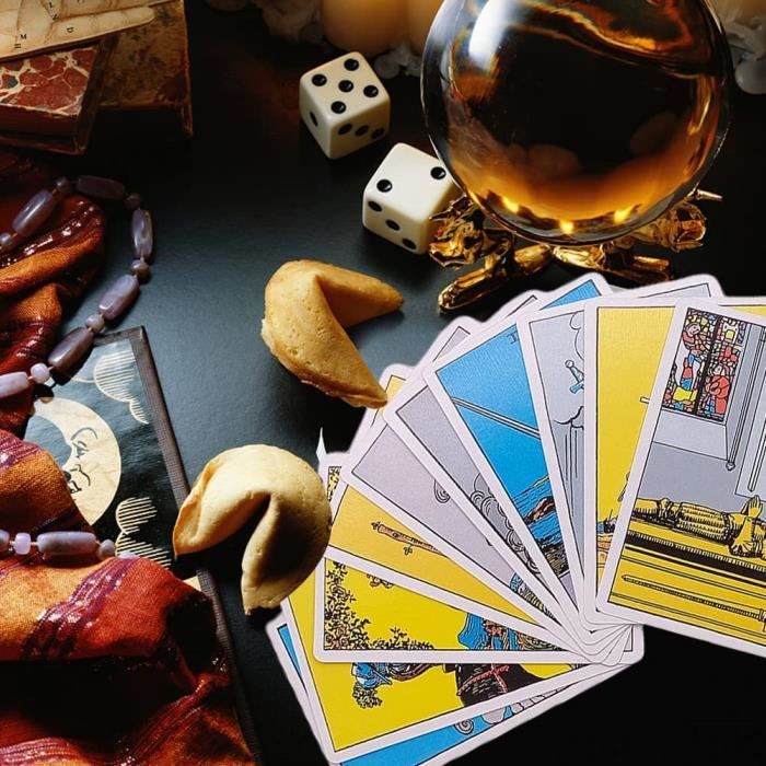 Jeu De Tarot Divinatoire - L'Art Du Tarot - Voyage Spirituel 78 Cartes - Neuf Jeu De Tarot Divinatoire Français
