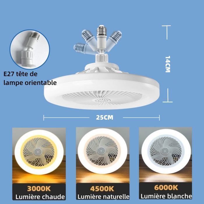 Ventilateur AIRAIN Anthracite Air&Me - Design Élégant Ultra Silencieux, Variateur En Façade, Compact Et Puissant