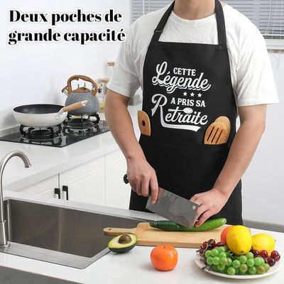 Tablier Humoristique Homme VYIBPDY Tablier De Cuisine Cru00e9atif