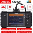 ANCEL FX2000 OBD2 Scanner Transmission ABS SRS Lecteur De Code Diagnostic Outil -0