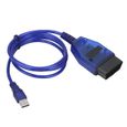 LAG Câble de diagnostic Outil de diagnostic professionnel de Scanner de câble USB OBD2 adapté pour Seat Alhambra - Altea-0
