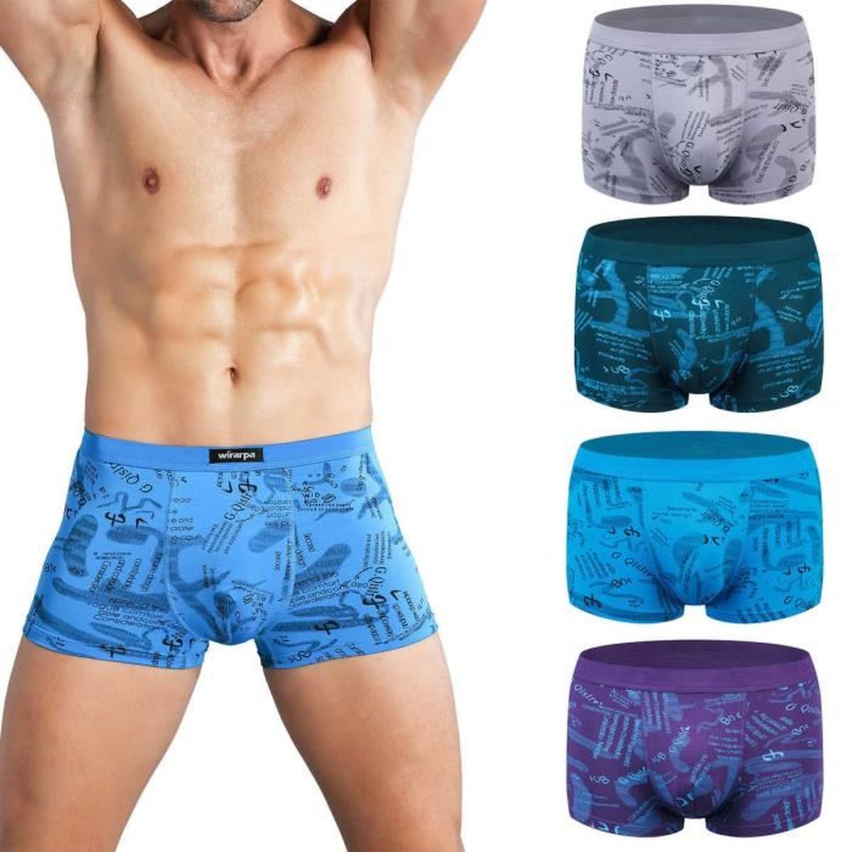 taille 4 calecon homme