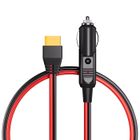 AFERIY Câble de Charge pour Voiture avec Allume-Cigare vers XT90, 3M, Rouge et Noir,Adapté aux Centrales Électriques Portables
