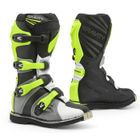 Bottes moto homologuee enfant Forma gravity - gris/blanc/jaune fluo - 32