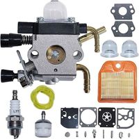 Kit de réparation de carburateur Pour Stihl HS81 HS81R HS81RC HS81T HS86 HS86R Taille-haie HS86T avec conduite de carburant à filtre