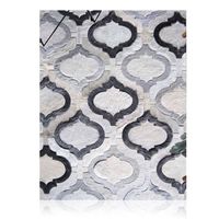 CONFO® Nordique chambre minimaliste impression à la maison salon tapis moderne géométrique canapé table basse couverture tapis de