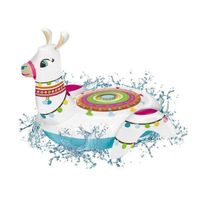 Bouée gonflable - JUMBO Lama 115 cm - Multicolore - MONDO - Pour adultes et enfants à partir de 8 ans