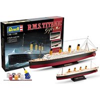 Maquette bateau - REVELL - Titanic - 172 pièces - 38.5 x 22.3 cm - Coffret cadeau