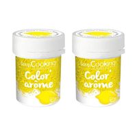 Colorant alimentaire jaune arôme citron 20 g