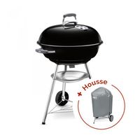 Pack Barbecue WEBER Compact Kettle 57 cm + housse 