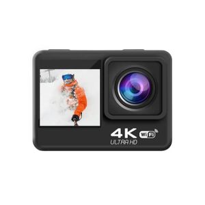 CAMÉRA SPORT Double écran S9 Pro Option 4-Caméra d'action 4K 60