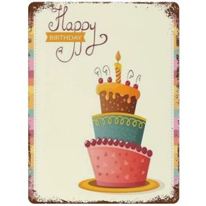 Plaque Joyeux Anniversaire Cdiscount