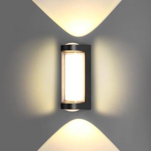 APPLIQUE  Applique Murale Intérieur-Extérieur LED Moderne Bl