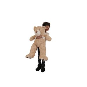 PELUCHE Banabear - Nounours Peluche géants de 100 à 340 cm !! Teddy Bear Ourson Ours Immense (100 cm beige)