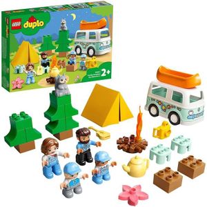 ASSEMBLAGE CONSTRUCTION LEGO 10946 Duplo Town Aventures en Camping-Car en 