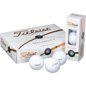 BALLE DE GOLF Titleist Velocity - Standard Balles de Golf (polyu