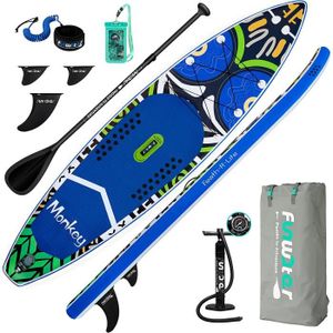 STAND UP PADDLE FunWater Planche de Stand Up Paddle Board Gonflabl