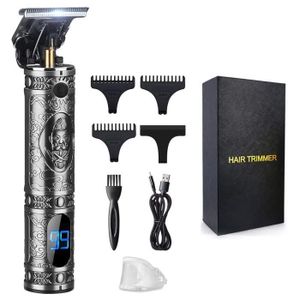 Tondeuse Rechargeable USB Pour Crâne, Barbe, Moustache Et Nez - Tondeuse Crâne Chauve - Neuf