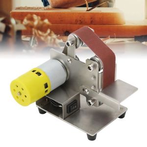 TIP Mini machine à bande abrasive ponceuse affûteuse meuleuse 150W -  Cdiscount Bricolage