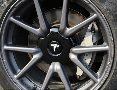 Lot De 4 Enjoliveurs 18 Pouces Pour Tesla Model 3 (2017-2023) - Style 3, Matière ABS, Design Aérodynamique