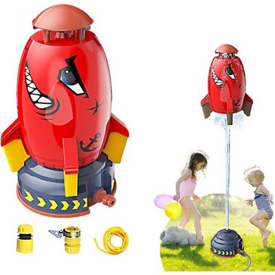 Pulvérisateur Fusée Eau 360° – Jouet Aquatique Jardin Enfant – Arroseur Rotatif Personnalisable – Idée Cadeau Été 3 Ans+
