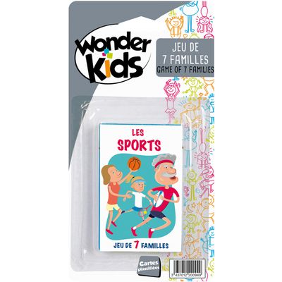 Lot De Déstockage 10 Jeux De Cartes 7 Familles Cokar Et Dakodac - Neuf, Idéal Pour Cadeaux Ou Animation