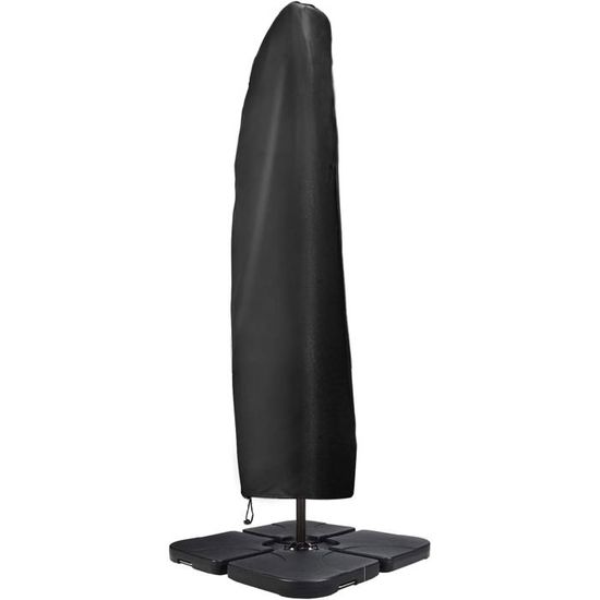 MWZEAUL Housse de Protection Parasol Déporté en Tissu Oxford 420D Imperméable, Anti UV, Coupe