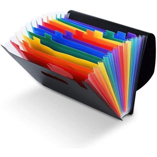 Vesaneae Protège-Documents A3 – Trieur 30 Poches Transparentes – Porte-Vues A3 Élastique – Organiseur Art & Rapports