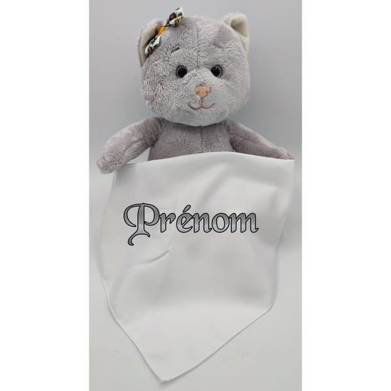 Peluche chat personnalisée hotsell