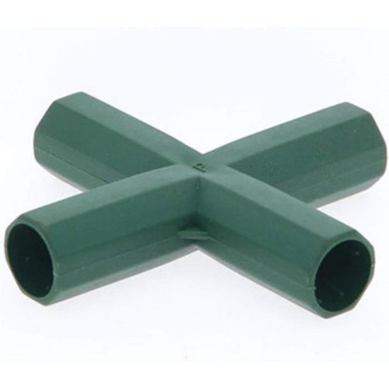 Lot de 5 Connecteurs De Cadre De Serre De 16 mm, 5 Voies connecteurs d'angle PVC, Accessoires De