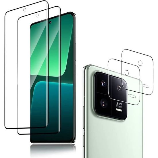 Heioloo - Protection Verre Trempé Pour Appareil Photo Xiaomi 15T / 15T Pro - Lot De 3 Films HD, Anti-Rayures, Design Diamant Étincelant