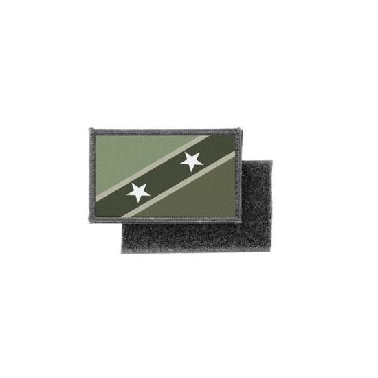 Patch écusson Imprimé Drapeau De La Sardaigne - Taille 5x8 Cm - Fermeture Pression (mâle Et Femelle)