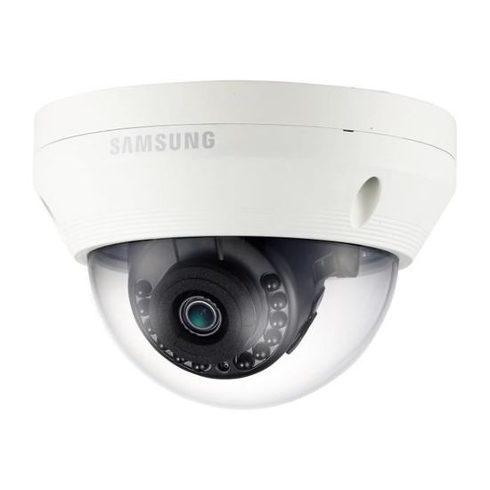 Samsung WiseNet HD+ SCV-6023R Caméra CCTV dôme extérieur à l'épreuve du vandalisme couleur (Jour et nuit) 2 MP 1920 x 1080 720p,…