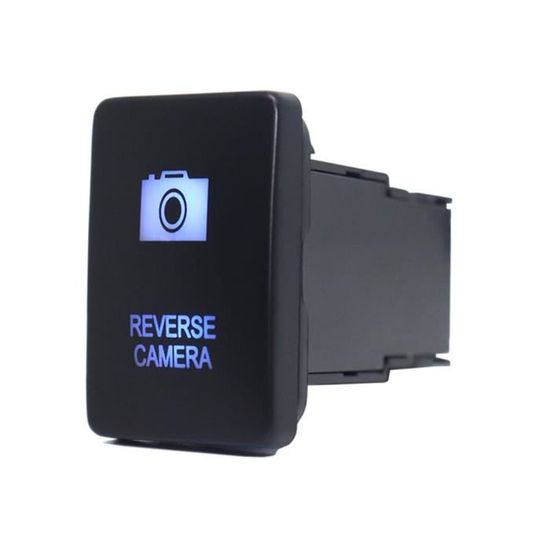 Voiture Avant Antibrouillard Interrupteur Câblage 4 Broches LED Lumière Jaune Remplacement Compatible Avec Toyota Corolla Camry DC 12V Interrupteur à Bouton-Poussoir