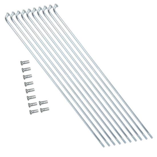 Lot 10 Rayons Vélo 13G 2.2 Mm Fer Manganèse – Haute Résistance – Accessoires Tricycle, Vélo & Roue