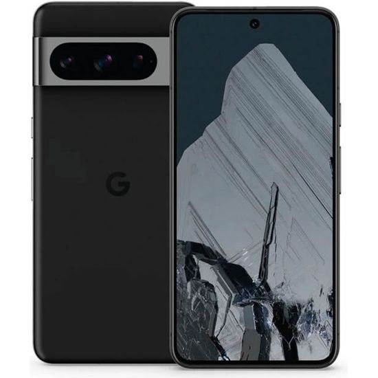 Google Pixel 8 Pro 5G 12 Go/256 Go Noir (Obsidian Black) Double SIM