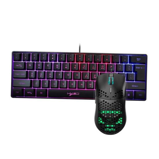 Clavier USB Filaire 78 Touches - Compact, Silencieux Et Étanche Pour Bureau, Maison Et Jeu (Noir)