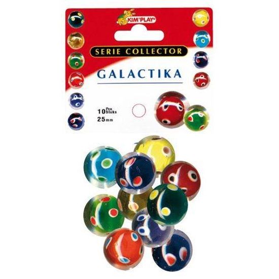 Balles super rebondissantes Kim'Play 38 mm - Jeu de récréation enfant - Lot de 2