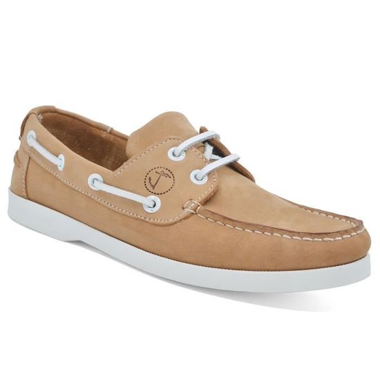 Chaussure bateau marron en cuir velours - Chaussures Bateau Homme Chaussure bateau marron en cuir velours - Chaussures Bateau Homme