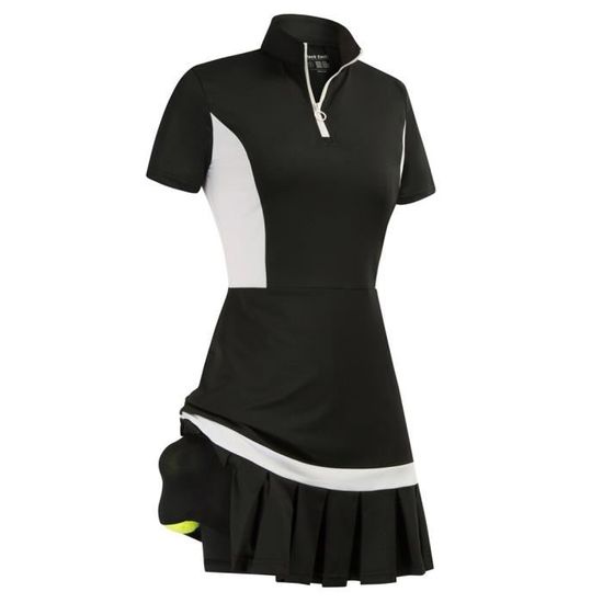 Robe J.Lindeberg Carmen GWSD06754 Femme - Golf/Tennis - Bleu Moyen - Taille M Neuve