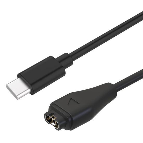 Chargeur Cable USB-C Compatible avec Garmin Fenix 8 E 7 7S 7X 6 6S 6X 5 ...